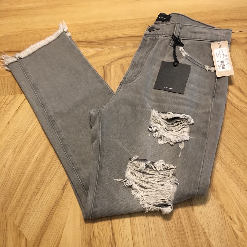 Flying Monkey Distressed Mom Jean Grey 27 - Picture 8 of 13